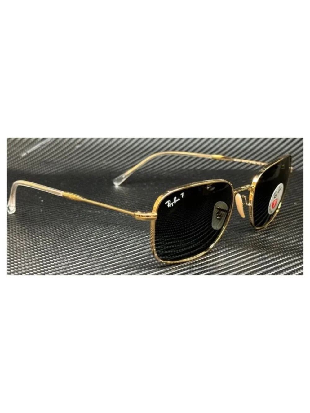 New Undisclosed Men Gold Sunglasses 57-20-145